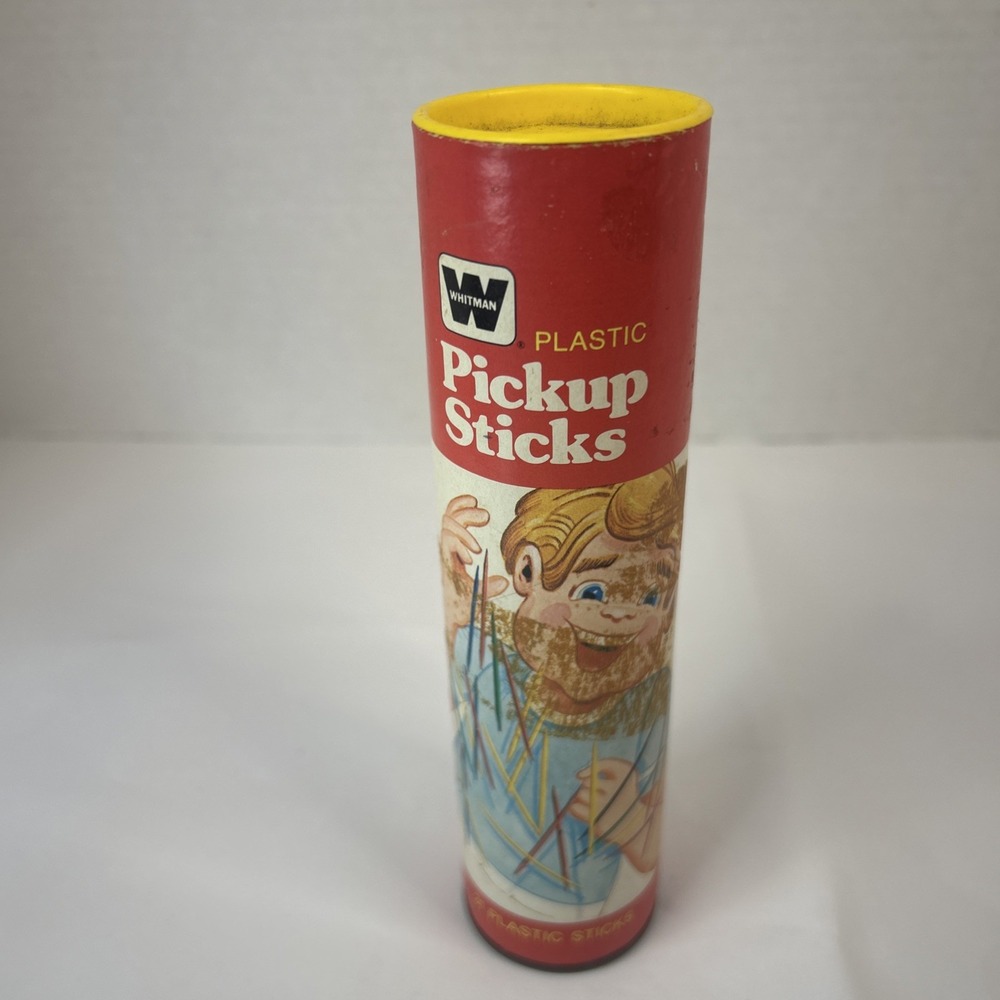 Vintage 1975 Whitman Plastic Pickup Toy Sticks Complete Read